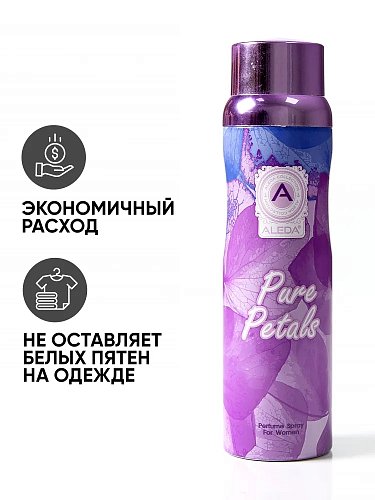Aleda Pure Petals — надёжная защита от пота и приятный цветочный аромат