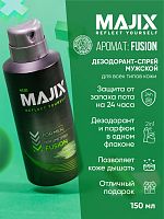 Дезодорант спрей мужской Majix Fusion 150 мл